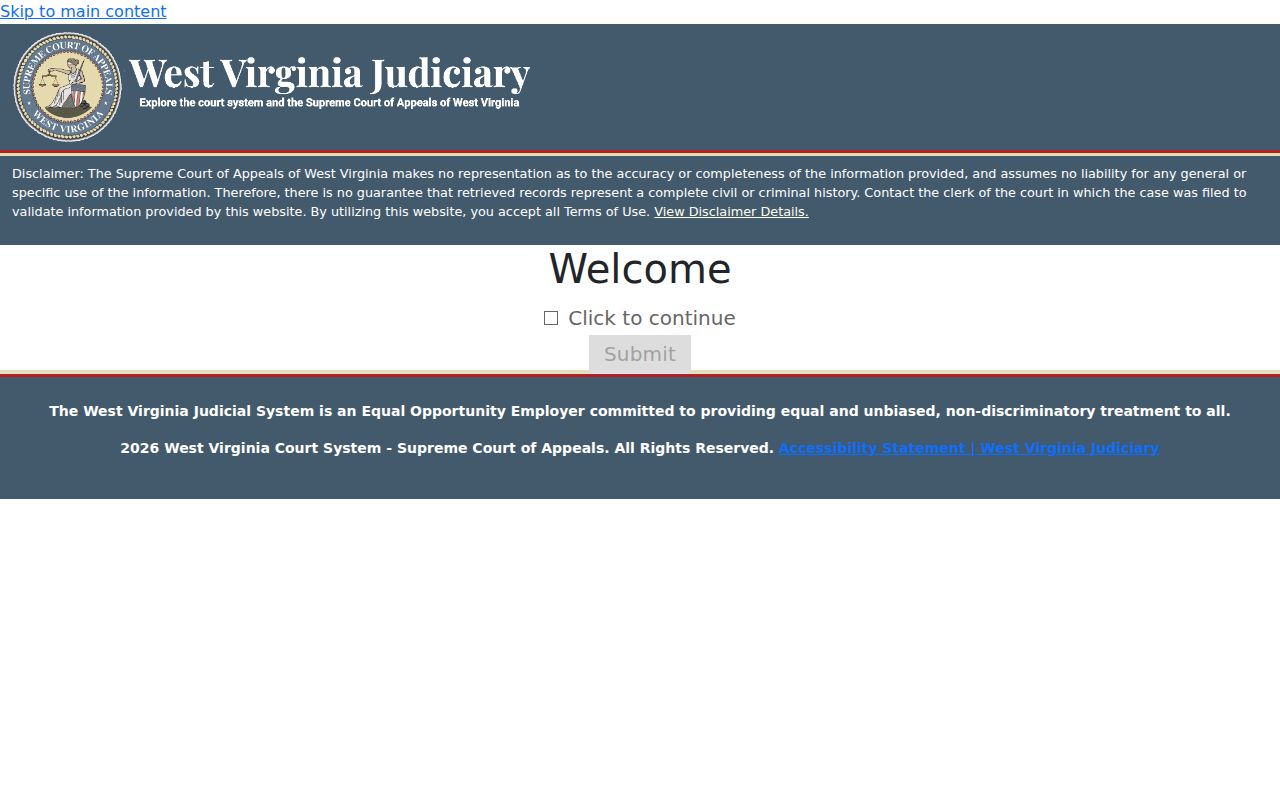 Cabell County resident lookup through the magistrate court search